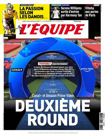 L’equipe du Mercredi 29 Juin 2022