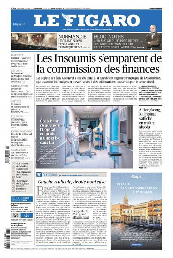 Le Figaro du Vendredi 1er Juillet 2022