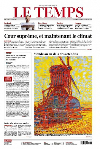 Le Temps - 1 Juillet 2022