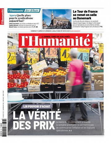 L’Humanite - 1-3 Juillet 2022