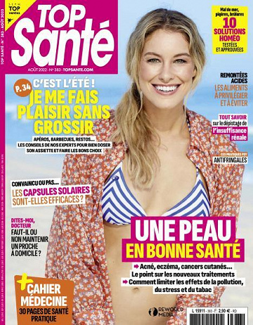 Top Santé - Août 2022