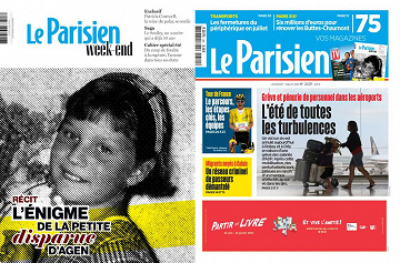 Pack Le Parisien + Le Parisien Week-End - 1er Juillet 2022