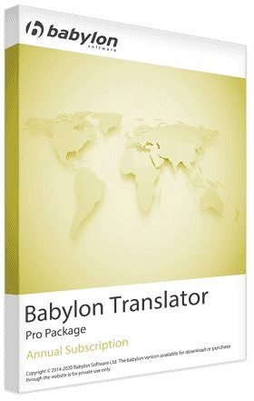 [Windows] Babylon Pro NG 11.0.0.27 Multilingual