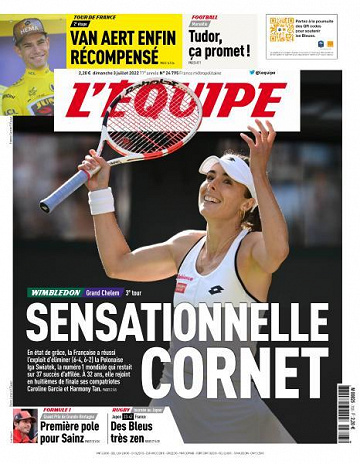 L’equipe du Dimanche 3 Juillet 2022