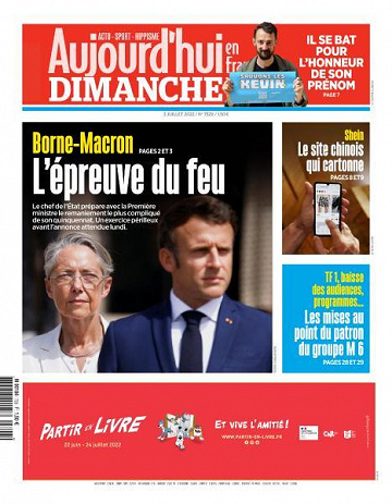 Aujourd’hui en France - 3 Juillet 2022