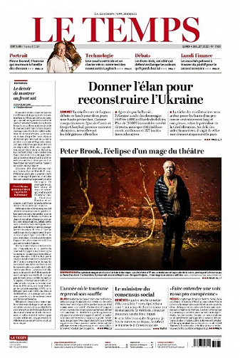 Le Temps - 4 Juillet 2022