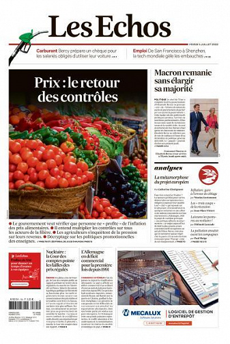 Les Echos du Mardi 5 Juillet 2022