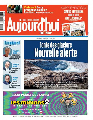Aujourd’hui en France - 5 Juillet 2022