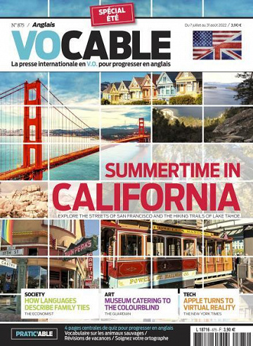 Vocable Anglais - 7 Juillet 2022