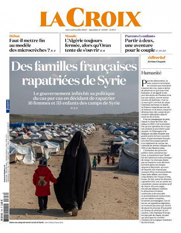 La Croix - 6 Juillet 2022