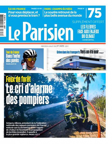 Le Parisien du Mercredi 6 Juillet 2022