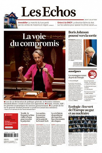 Les Echos du Jeudi 7 Juillet 2022
