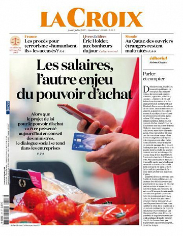 La Croix - 7 Juillet 2022