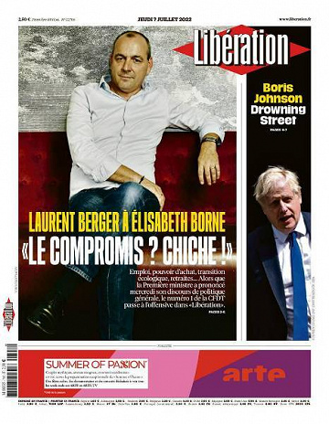 Libération du Jeudi 7 Juillet 2022