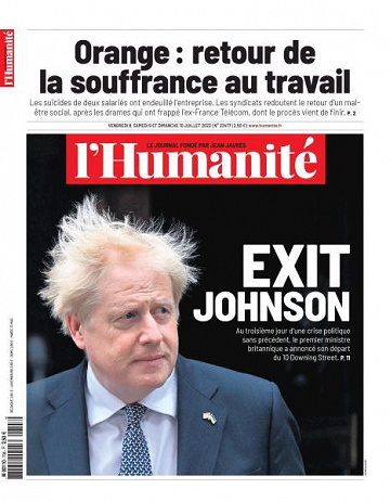 L’Humanite - 8-10 Juillet 2022