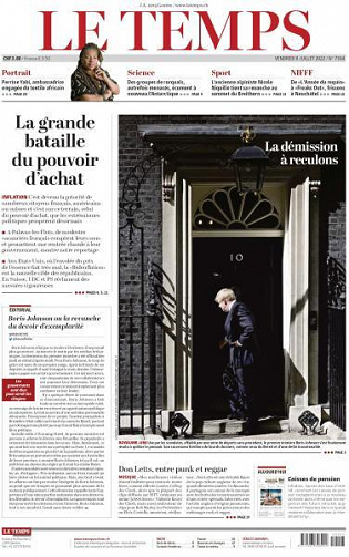 Le Temps - 8 Juillet 2022