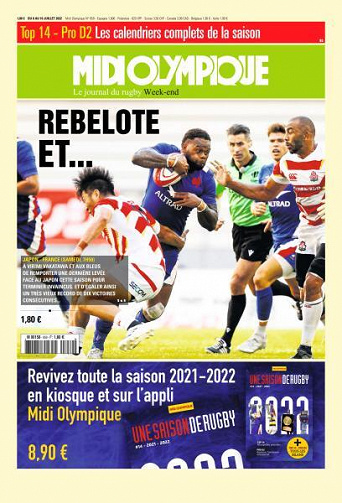 Midi Olympique Vert - 8 Juillet 2022