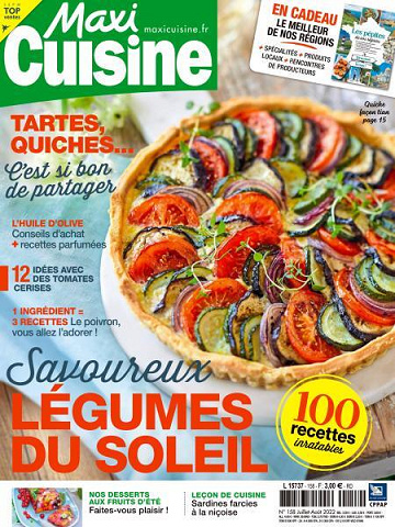 Maxi Cuisine - Juillet-Août 2022