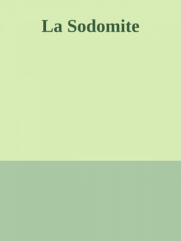 LA Sodomite - Céline Bara