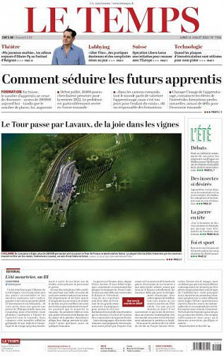 Le Temps - 11 Juillet 2022
