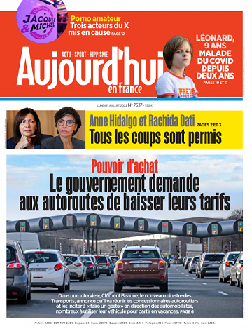 Aujourd’hui en France - 11 Juillet 2022
