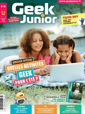 Geek Junior - Juillet-Août 2022