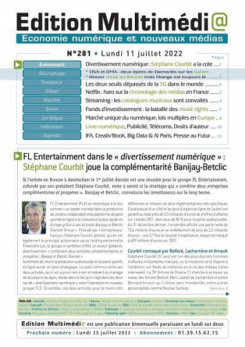 Édition Multimédia - 11 Juillet 2022