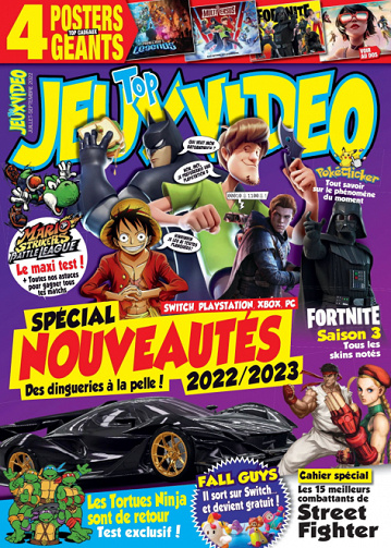 Top Jeux Vidéo - Juillet-Septembre 2022