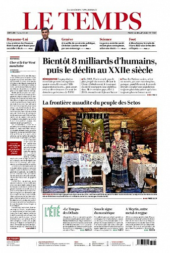 Le Temps - 12 Juillet 2022