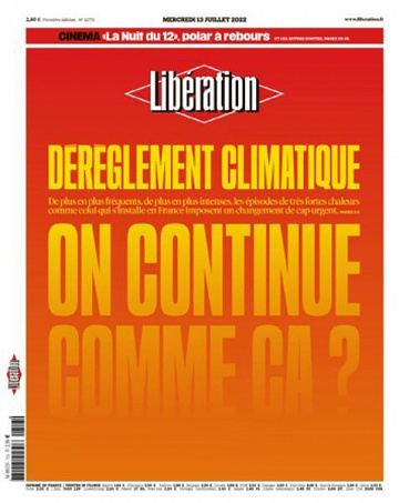 Libération du Mercredi 13 Juillet 2022