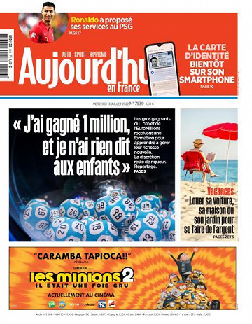 Aujourd’hui en France - 13 Juillet 2022