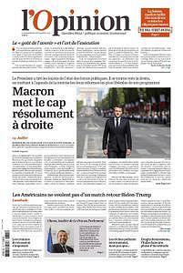 L’Opinion - 15-16 Juillet 2022