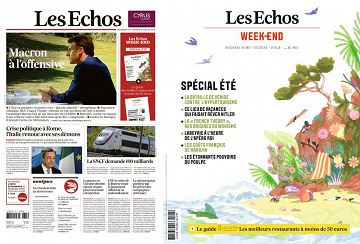 Les Echos du Vendredi 15 et Samedi 16 Juillet 2022