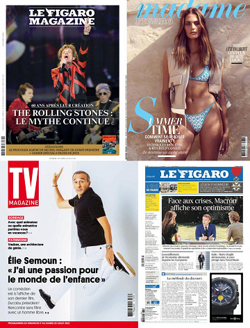 Pack Le Figaro et ses 3 suppléments - Vendredi 15 Juillet 2022