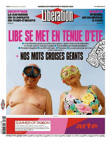 Libération du Samedi 16 et Dimanche 17 Juillet 2022