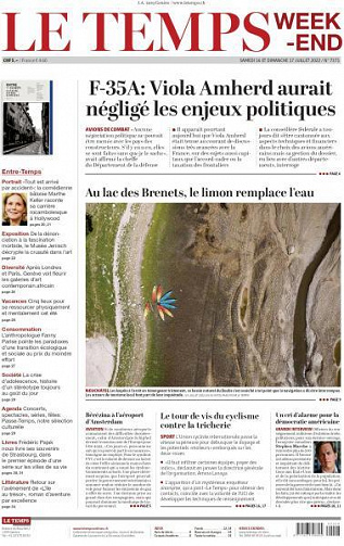 Le Temps - 16-17 Juillet 2022