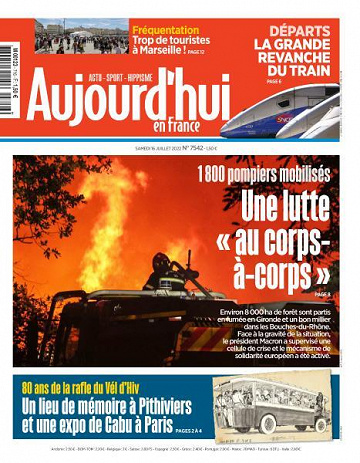Aujourd’hui en France - 16 Juillet 2022