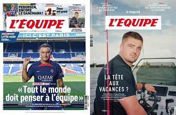 Pack L’Equipe + L’Equipe Magazine - Samedi 16 Juillet 2022