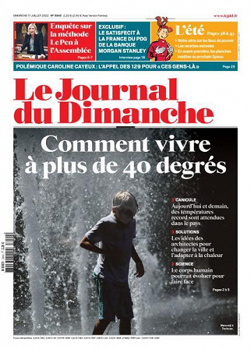 Le Journal du Dimanche - 17 Juillet 2022