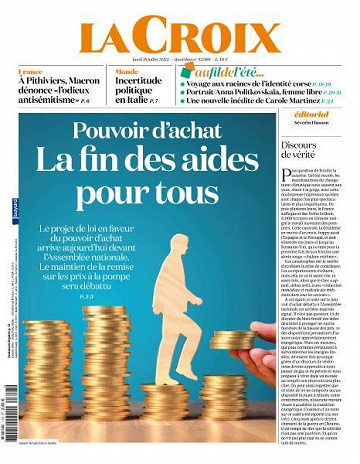 La Croix - 18 Juillet 2022