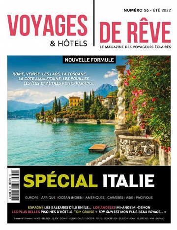 Voyages & Hôtels de rêve - Été 2022