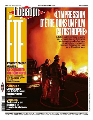 Libération du Mardi 19 Juillet 2022