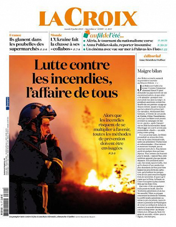 La Croix - 19 Juillet 2022