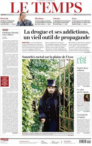 Le Temps - 19 Juillet 2022