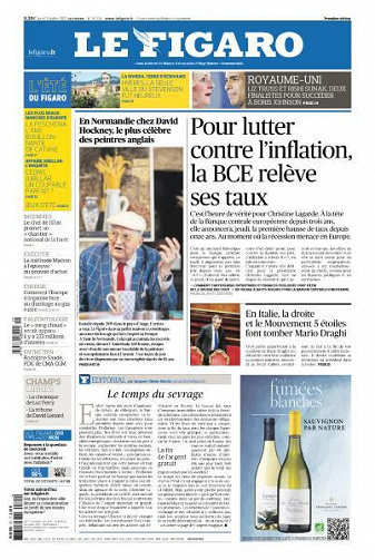 Le Figaro du Jeudi 21 Juillet 2022