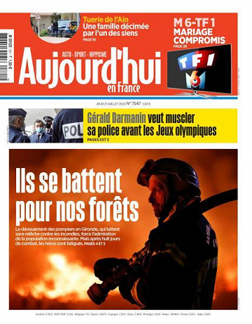 Aujourd’hui en France - 21 Juillet 2022