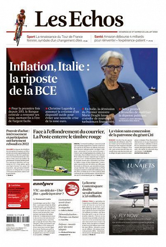 Les Echos du Vendredi 22 et Samedi 23 Juillet 2022