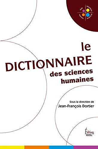 Dictionnaire des Sciences humaines - Jean-François Dortier