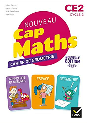 Collectif, "Nouveau Cap maths, CE2, cycle 2 : Cahier de géométrie" (2021)