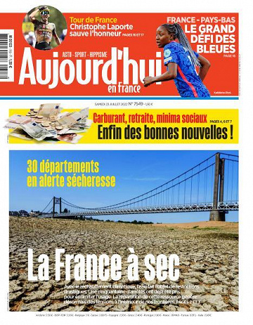 Aujourd’hui en France - 23 Juillet 2022